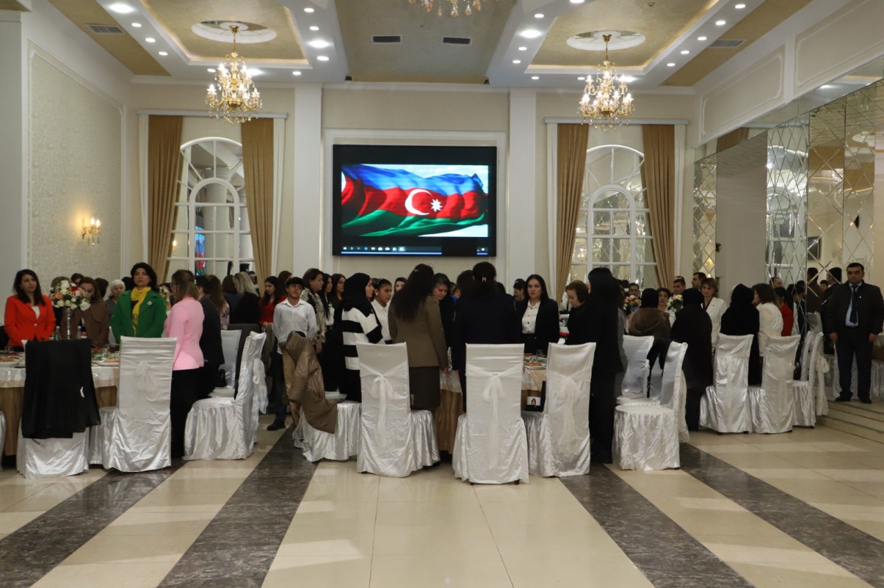 Neftçalada Qadınlar günü qeyd olunub, iftar süfrəsi açılıb - FOTOLAR